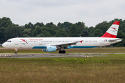 Austrian Airlines Airbus A321-211 (OE-LBF) at  Hamburg - Fuhlsbuettel (Helmut Schmidt), Germany