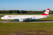 Austrian Airlines Airbus A321-211 (OE-LBF) at  Hamburg - Fuhlsbuettel (Helmut Schmidt), Germany