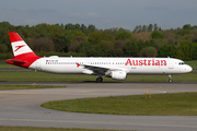 Austrian Airlines Airbus A321-211 (OE-LBF) at  Hamburg - Fuhlsbuettel (Helmut Schmidt), Germany