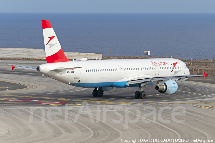 Austrian Airlines Airbus A321-211 (OE-LBF) | Photo 264190