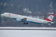 Austrian Airlines (Tyrolean) Airbus A321-211 (OE-LBF) at  Innsbruck - Kranebitten, Austria