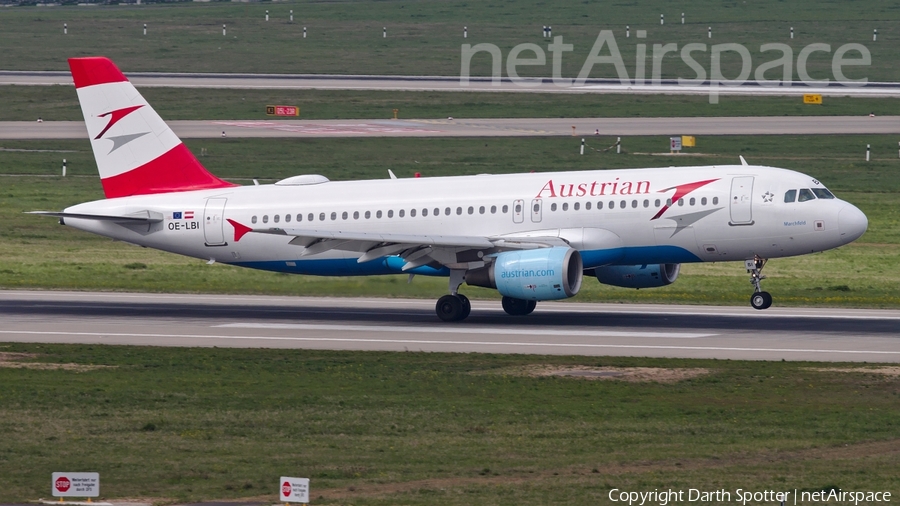 Austrian Airlines Airbus A320-214 (OE-LBI) | Photo 158597