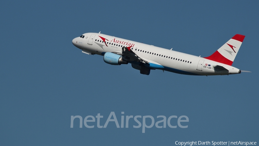 Austrian Airlines Airbus A320-214 (OE-LBI) | Photo 222353