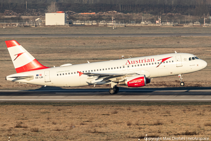 Austrian Airlines Airbus A320-214 (OE-LBI) | Photo 606186