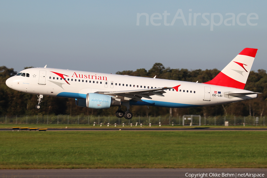 Austrian Airlines Airbus A320-214 (OE-LBI) | Photo 125736