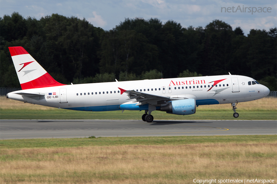 Austrian Airlines Airbus A320-214 (OE-LBI) | Photo 51689