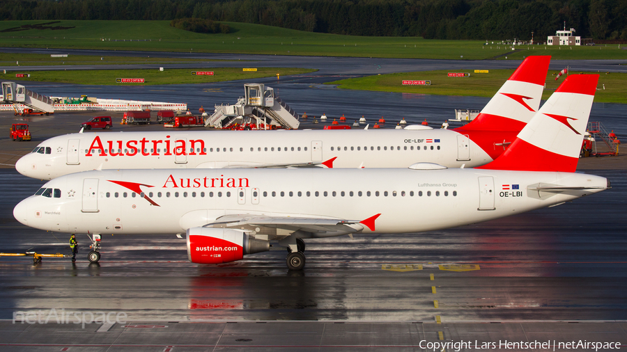 Austrian Airlines Airbus A320-214 (OE-LBI) | Photo 351928