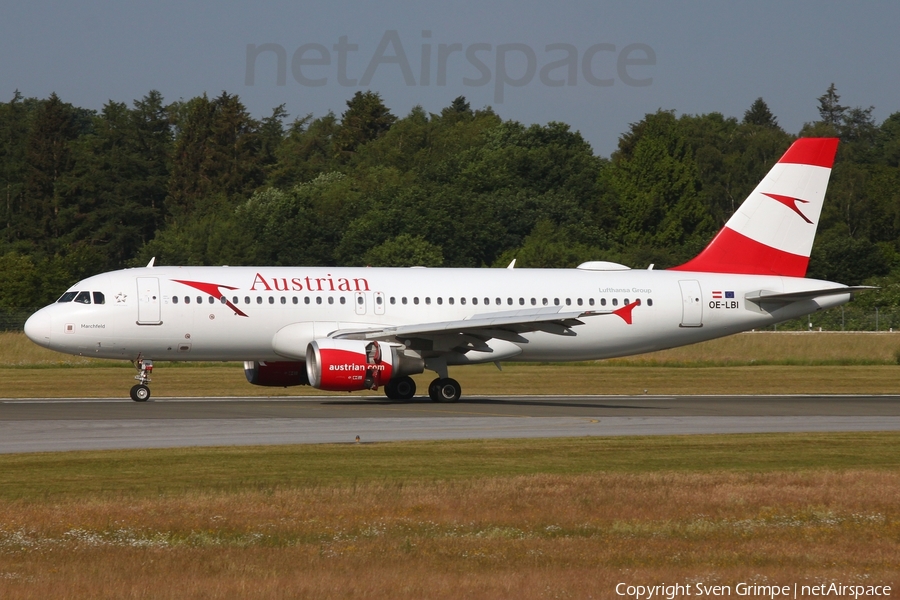 Austrian Airlines Airbus A320-214 (OE-LBI) | Photo 513748