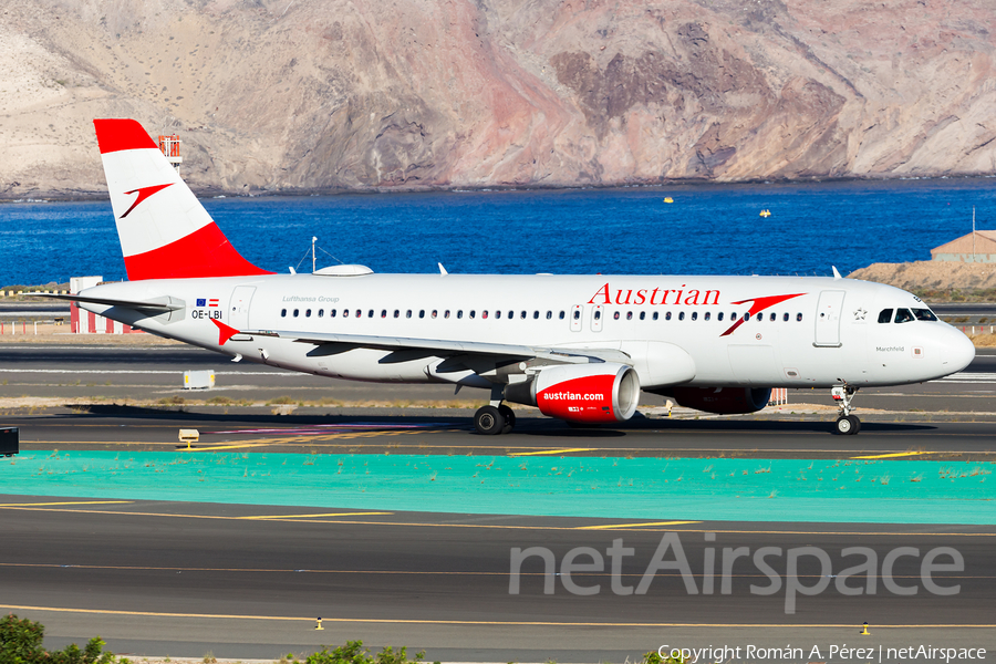 Austrian Airlines Airbus A320-214 (OE-LBI) | Photo 378040