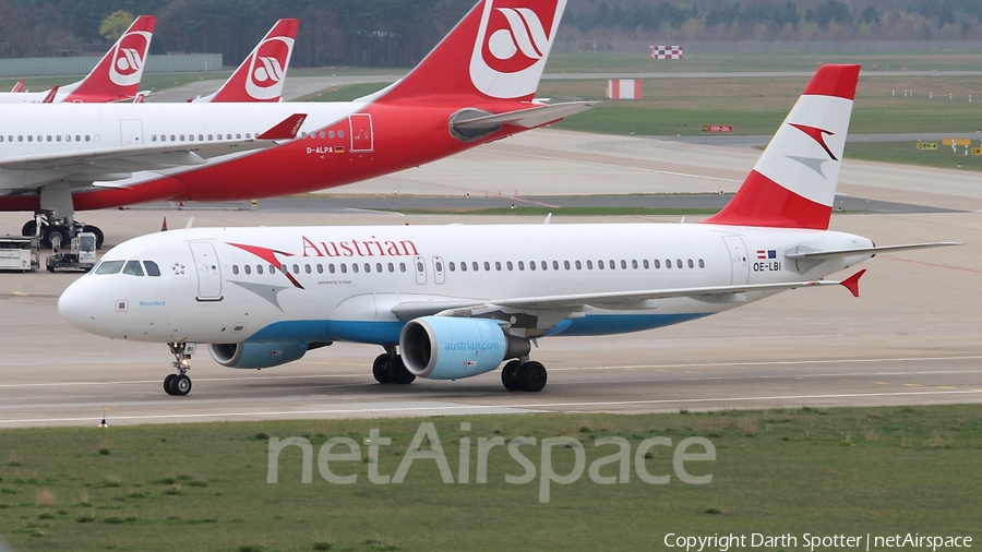 Austrian Airlines Airbus A320-214 (OE-LBI) | Photo 209634
