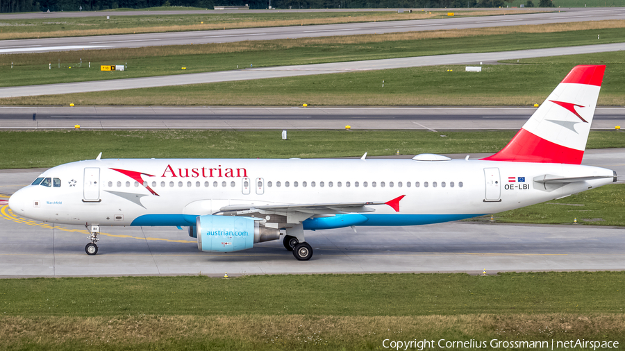 Austrian Airlines Airbus A320-214 (OE-LBI) | Photo 422876