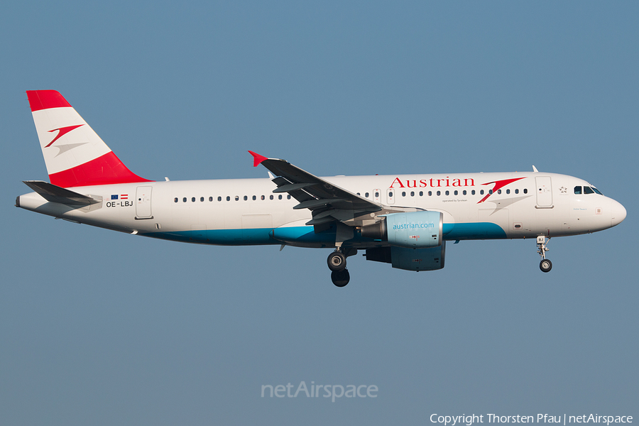 Austrian Airlines Airbus A320-214 (OE-LBJ) | Photo 62136