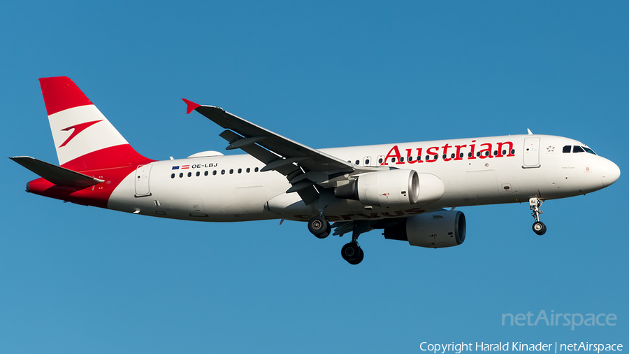 Austrian Airlines Airbus A320-214 (OE-LBJ) | Photo 354524