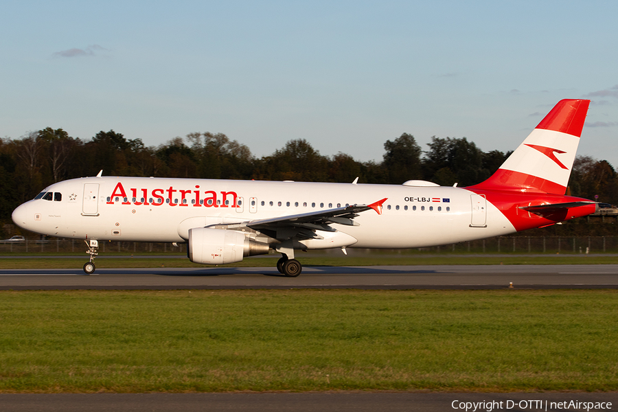 Austrian Airlines Airbus A320-214 (OE-LBJ) | Photo 355762