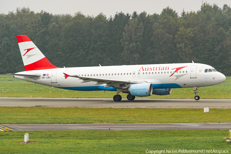 Austrian Airlines Airbus A320-214 (OE-LBJ) | Photo 423400