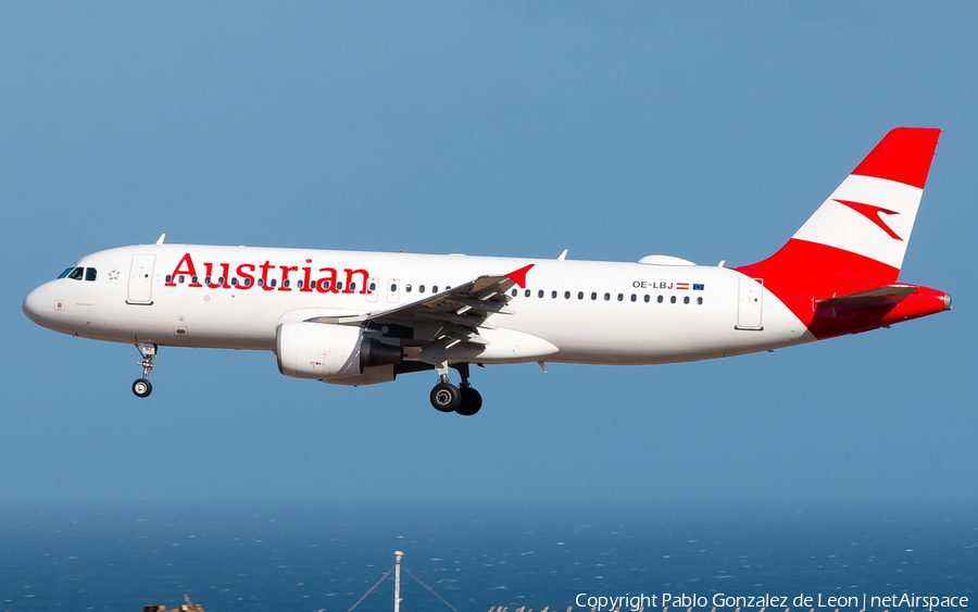 Austrian Airlines Airbus A320-214 (OE-LBJ) | Photo 340199