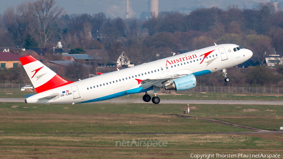 Austrian Airlines Airbus A320-214 (OE-LBK) | Photo 437806