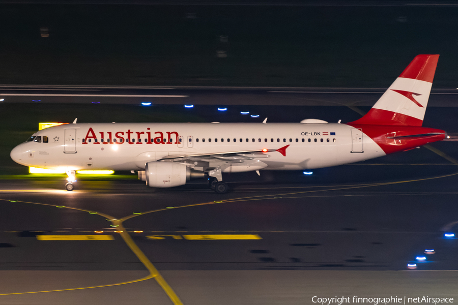 Austrian Airlines Airbus A320-214 (OE-LBK) | Photo 538528