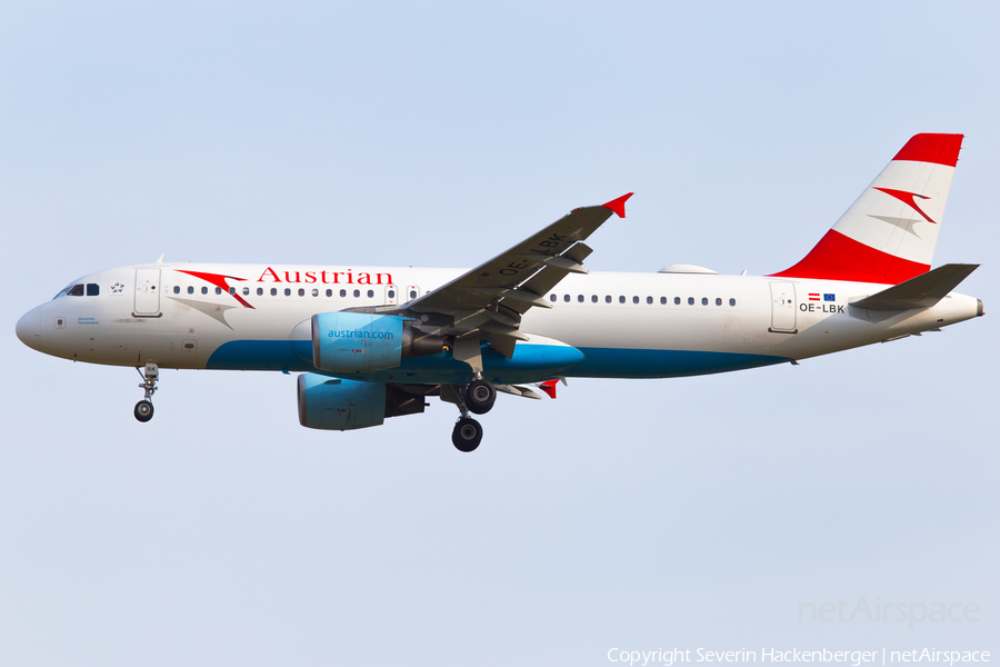 Austrian Airlines Airbus A320-214 (OE-LBK) | Photo 243559