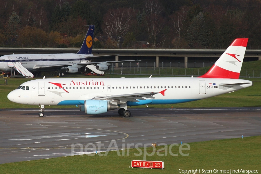 Austrian Airlines Airbus A320-214 (OE-LBK) | Photo 91608