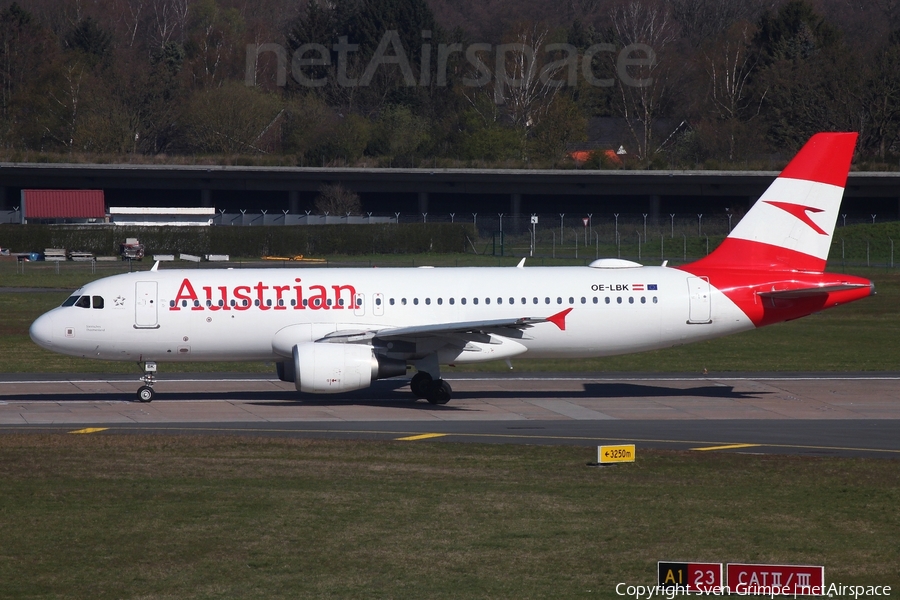 Austrian Airlines Airbus A320-214 (OE-LBK) | Photo 504962