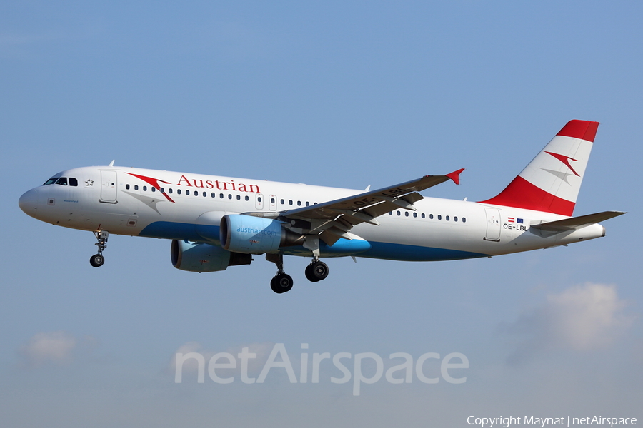 Austrian Airlines Airbus A320-211 (OE-LBL) | Photo 160455