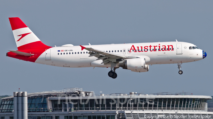 Austrian Airlines Airbus A320-211 (OE-LBL) | Photo 361995