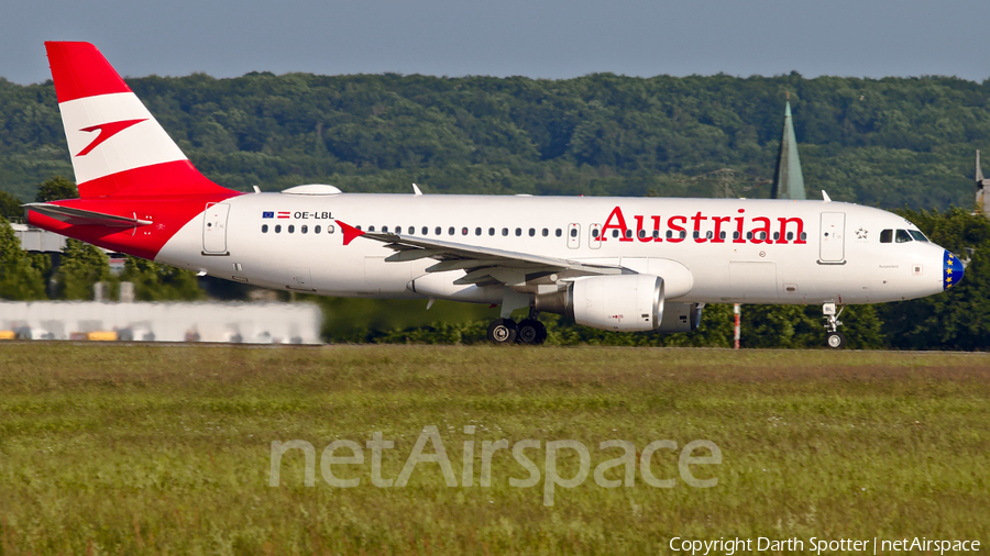 Austrian Airlines Airbus A320-211 (OE-LBL) | Photo 380854