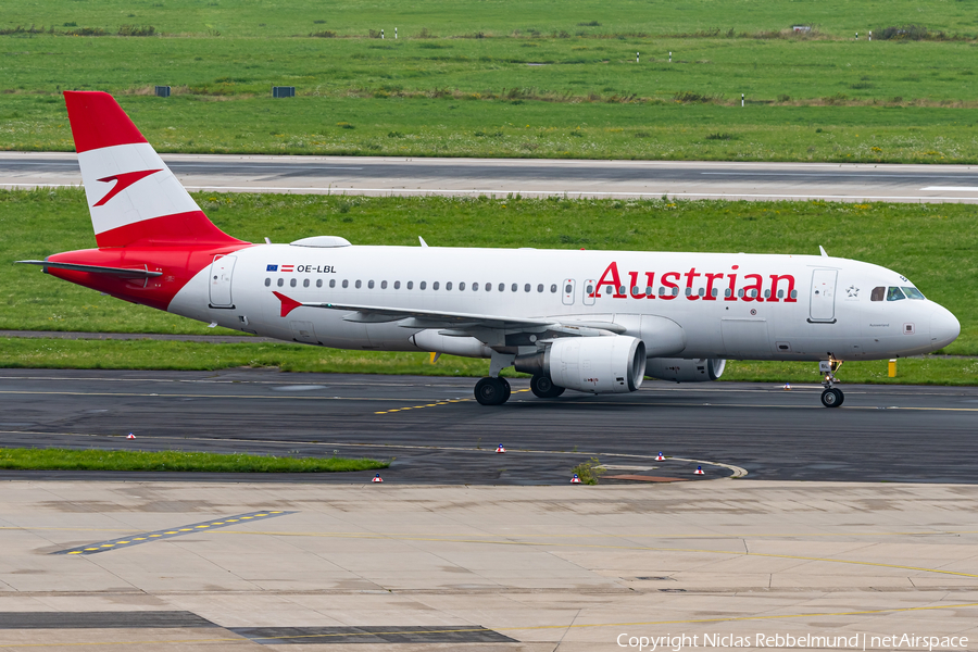 Austrian Airlines Airbus A320-211 (OE-LBL) | Photo 467993