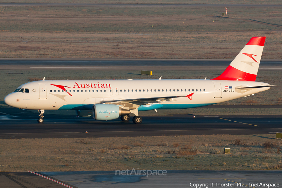 Austrian Airlines Airbus A320-211 (OE-LBL) | Photo 99409