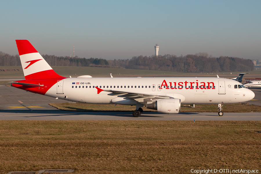 Austrian Airlines Airbus A320-211 (OE-LBL) | Photo 297740