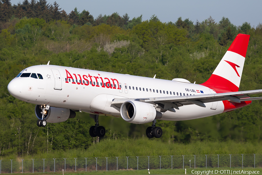 Austrian Airlines Airbus A320-211 (OE-LBL) | Photo 678447