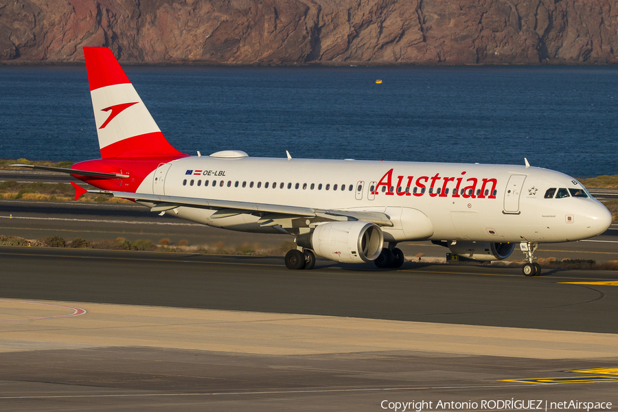 Austrian Airlines Airbus A320-211 (OE-LBL) | Photo 303692