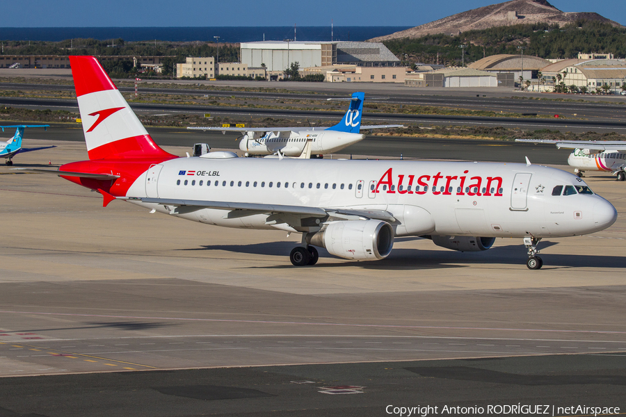 Austrian Airlines Airbus A320-211 (OE-LBL) | Photo 317437