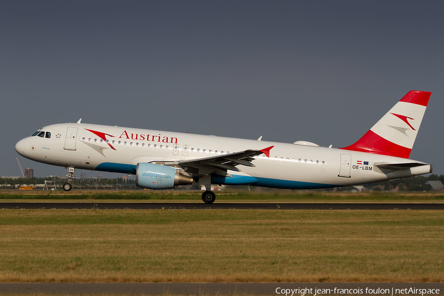 Austrian Airlines Airbus A320-214 (OE-LBM) | Photo 267189