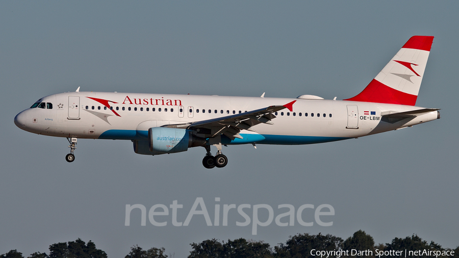 Austrian Airlines Airbus A320-214 (OE-LBM) | Photo 281870