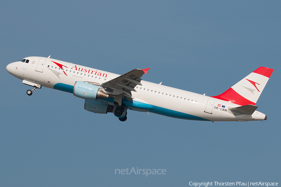 Austrian Airlines Airbus A320-214 (OE-LBM) | Photo 71866