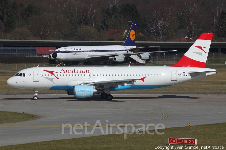 Austrian Airlines Airbus A320-214 (OE-LBM) | Photo 24528