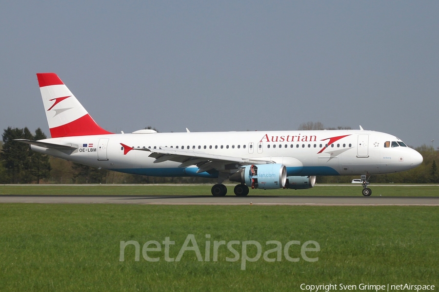 Austrian Airlines Airbus A320-214 (OE-LBM) | Photo 257130