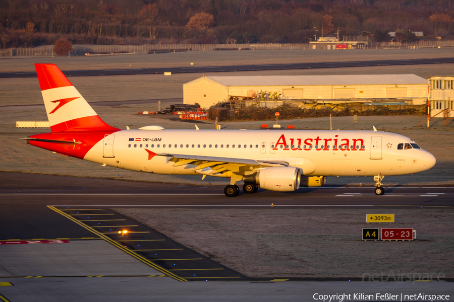 Austrian Airlines Airbus A320-214 (OE-LBM) | Photo 412011