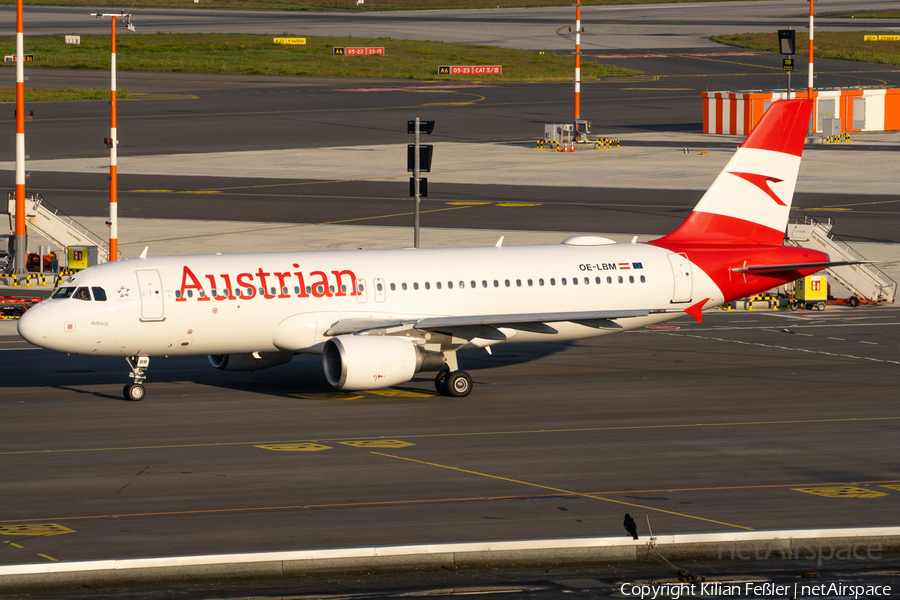 Austrian Airlines Airbus A320-214 (OE-LBM) | Photo 468072