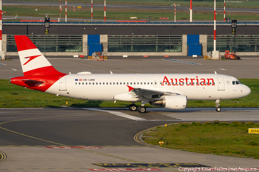 Austrian Airlines Airbus A320-214 (OE-LBM) | Photo 468074