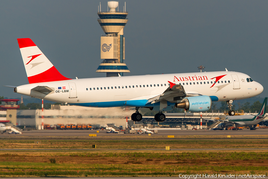 Austrian Airlines Airbus A320-214 (OE-LBM) | Photo 292905