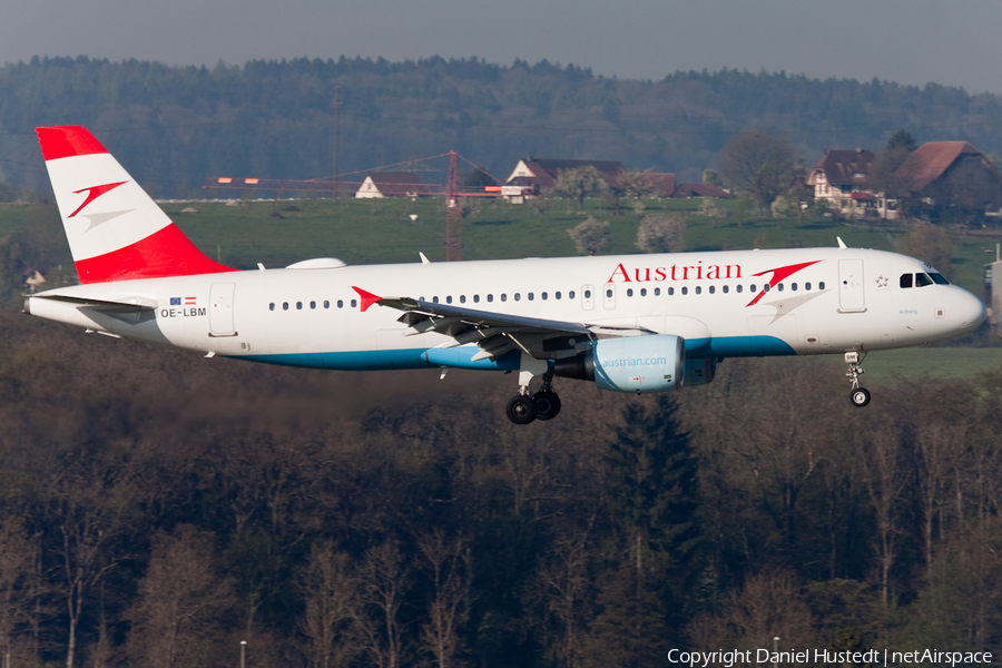 Austrian Airlines Airbus A320-214 (OE-LBM) | Photo 421609