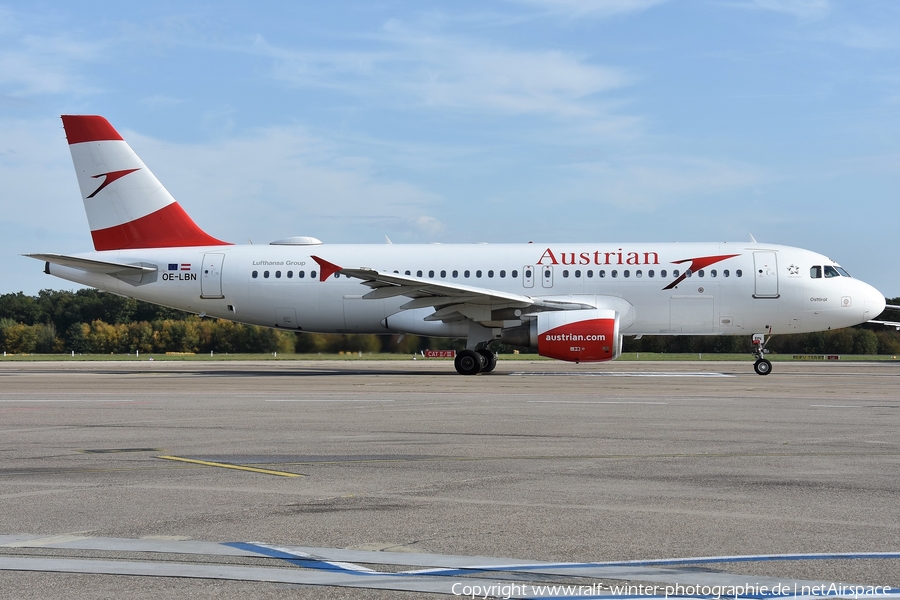 Austrian Airlines Airbus A320-214 (OE-LBN) | Photo 478786