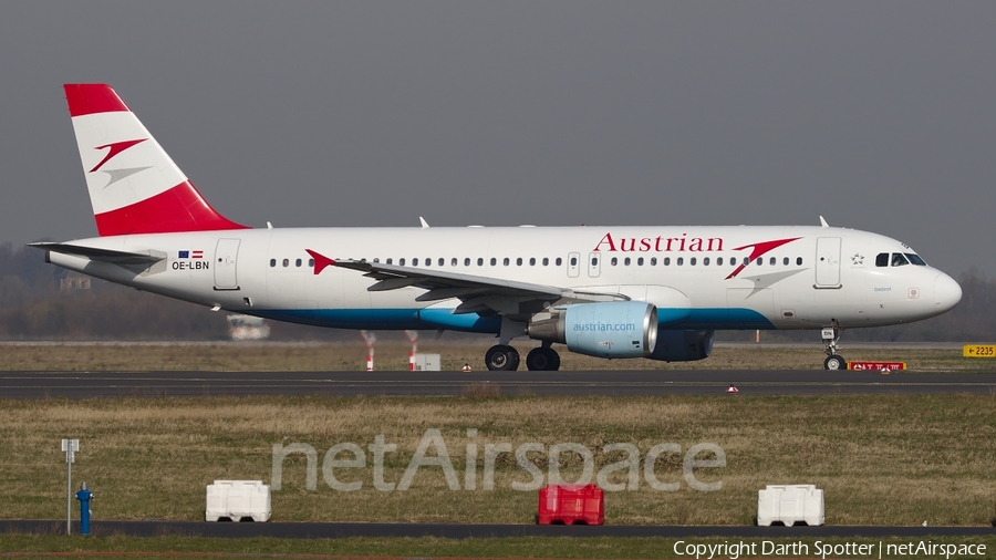 Austrian Airlines Airbus A320-214 (OE-LBN) | Photo 228260