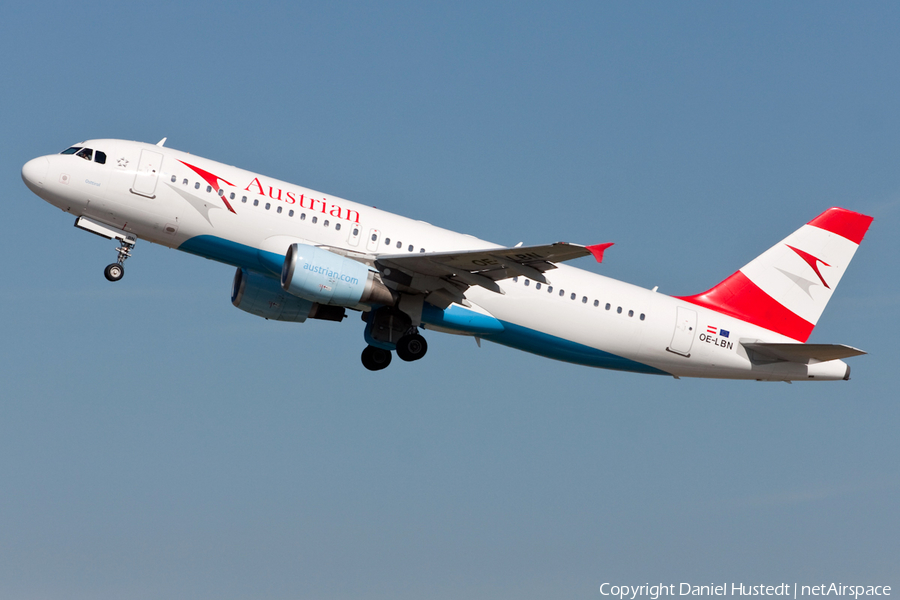 Austrian Airlines Airbus A320-214 (OE-LBN) | Photo 489927