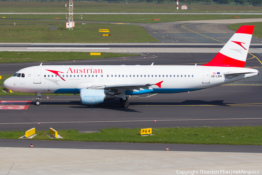 Austrian Airlines Airbus A320-214 (OE-LBN) | Photo 63087