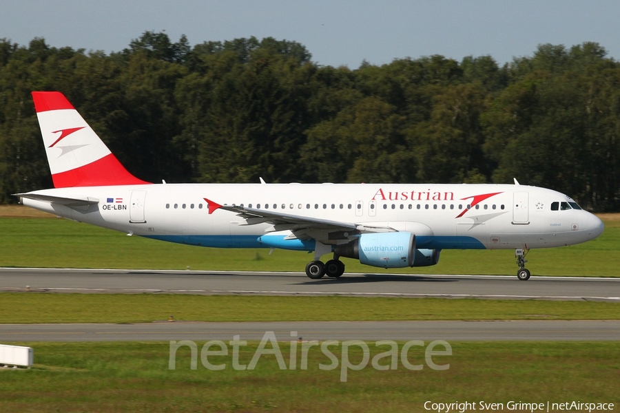 Austrian Airlines Airbus A320-214 (OE-LBN) | Photo 36145