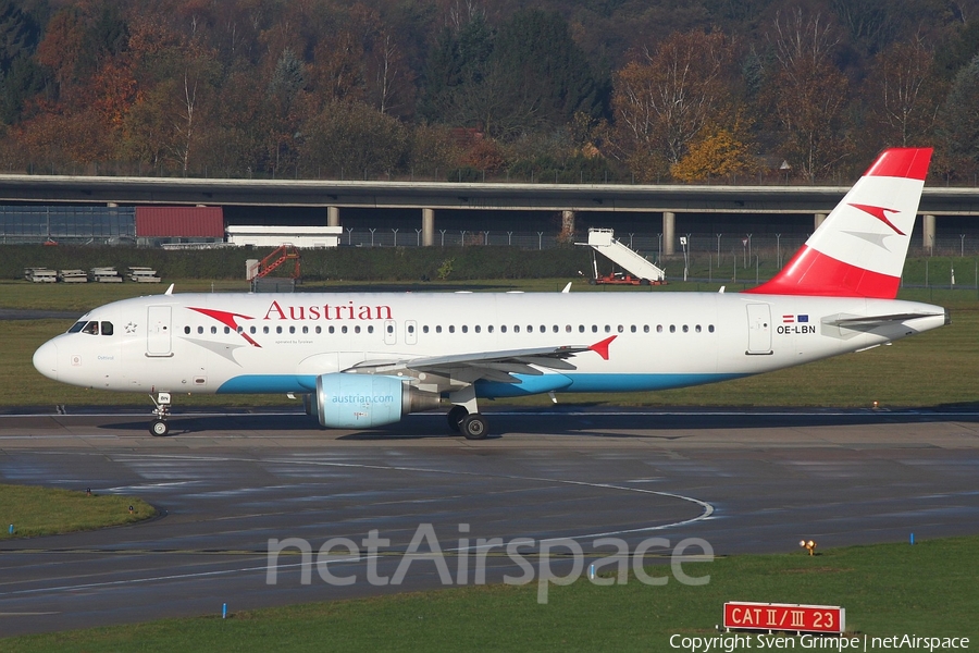 Austrian Airlines Airbus A320-214 (OE-LBN) | Photo 61220